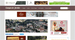 Desktop Screenshot of camposdojordao.tur.br
